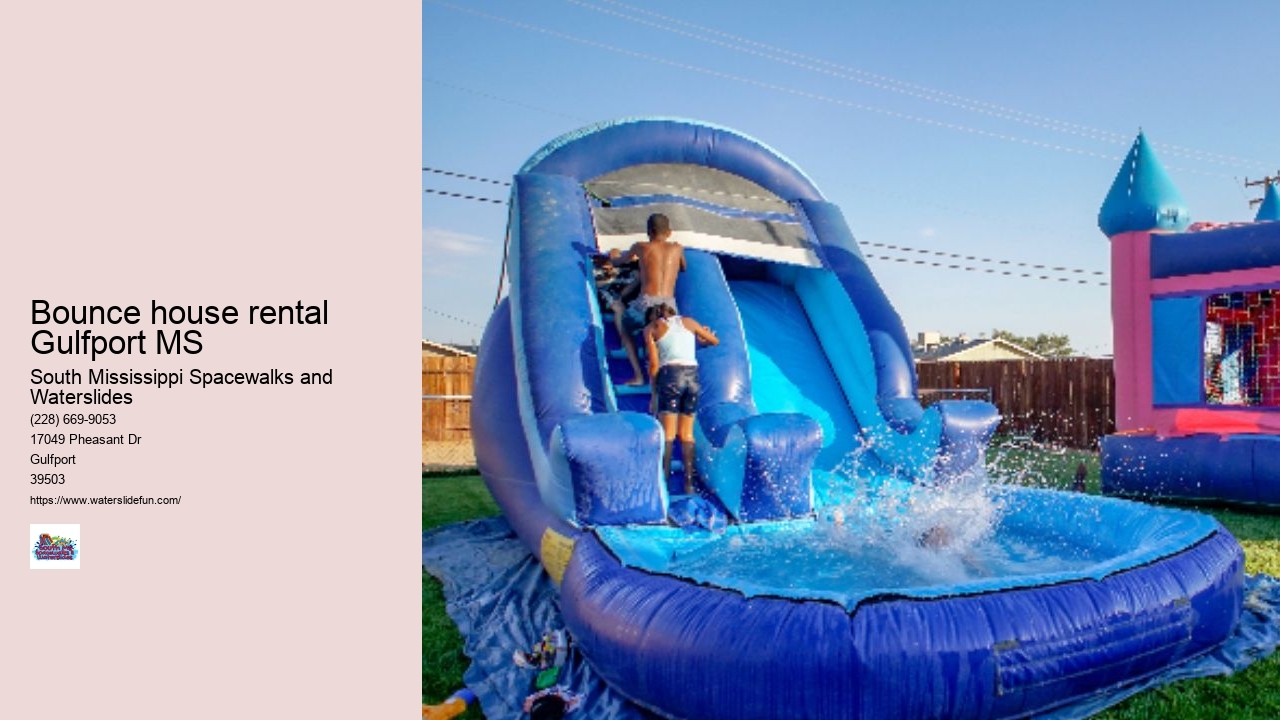 bounce house rental Gulfport MS