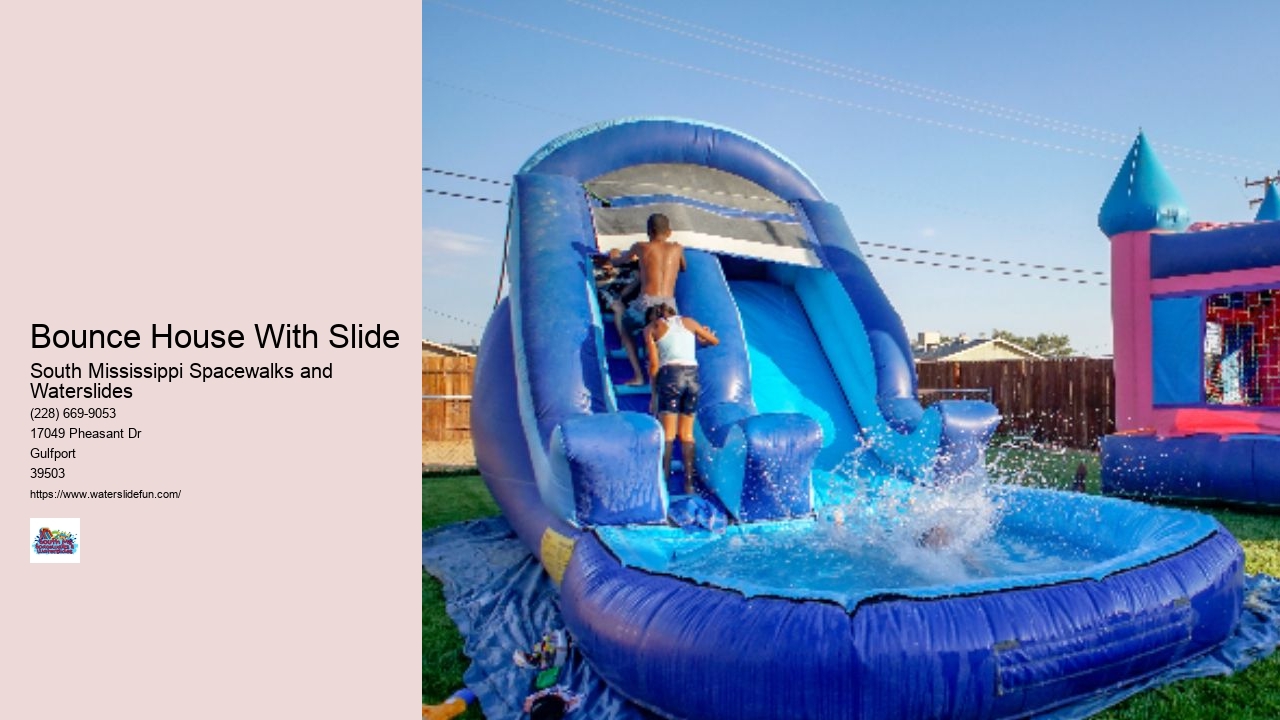 Bounce House With Slide
